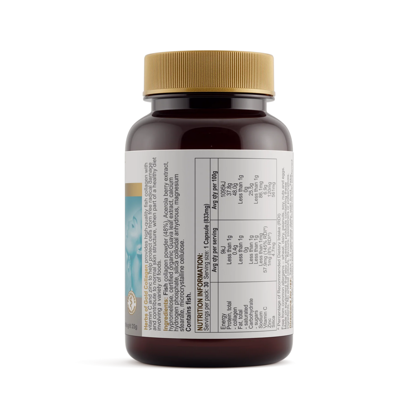 Herbs of Gold - Collagen 30 Capsules