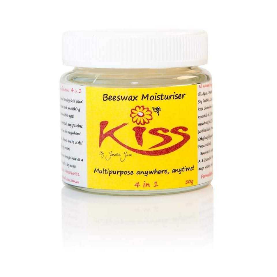 Organic Beeswax Moisturiser 50g - KISS by Fenella Jane - Locally Made