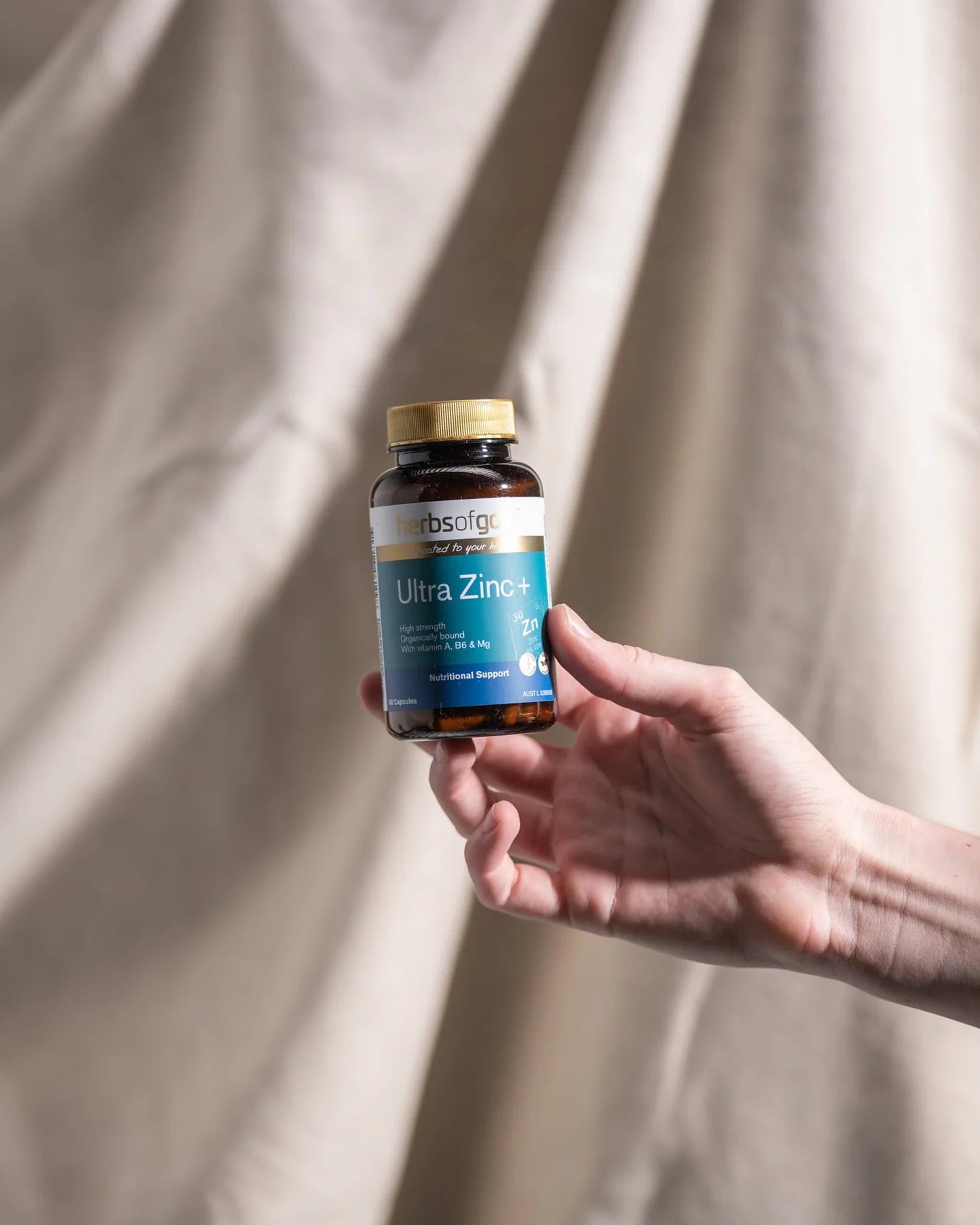 Herbs of Gold - Ultra Zinc+ 60 Capsules