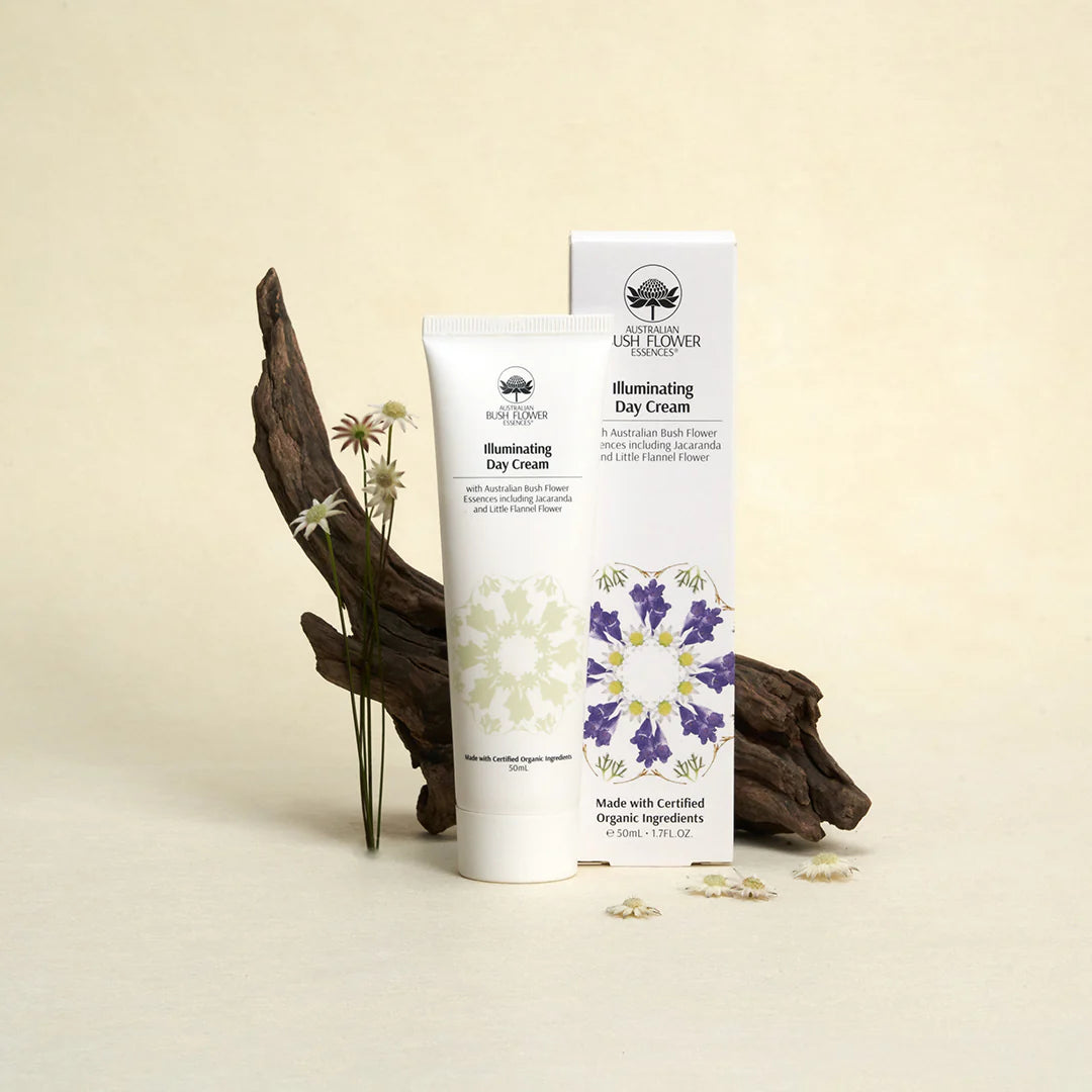 Australian Bush Flower Essences - Illuminating Day Cream 50ml - Certified Organic