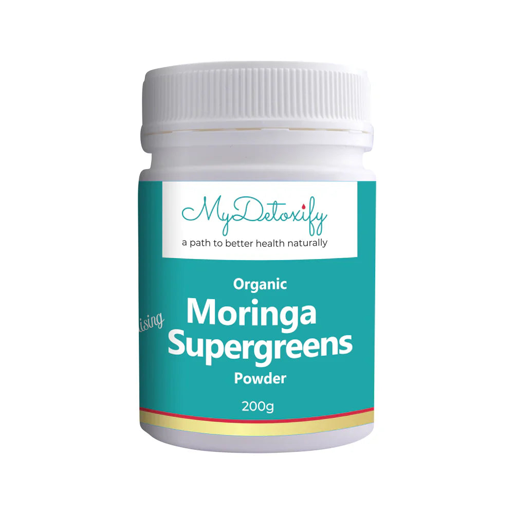 Organic Moringa Supergreens Powder 200g