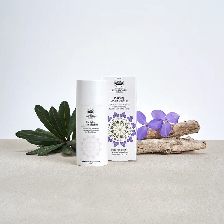 Australian Bush Flower Essences - Purifying Cream Cleanser 100ml - Certified Organic