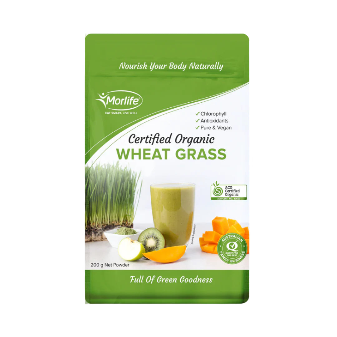 Wheat Grass Certified Organic 200g