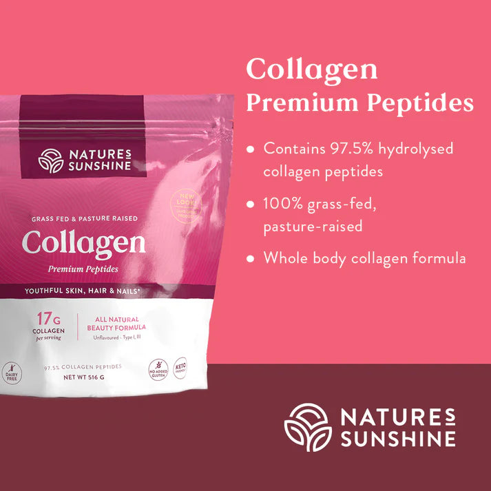 Natures Sunshine - Collagen Premium Peptides 516g