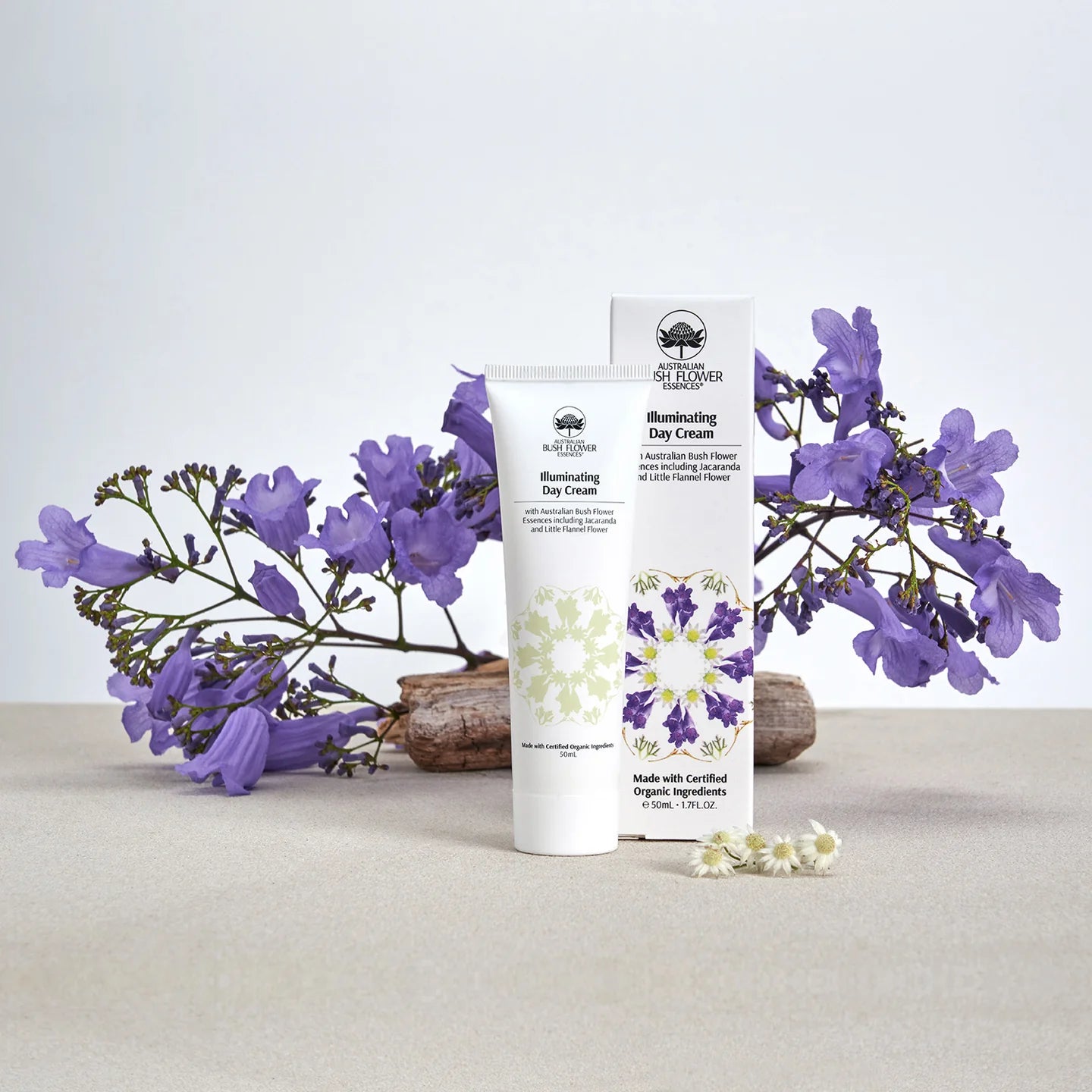 Australian Bush Flower Essences - Illuminating Day Cream 50ml - Certified Organic