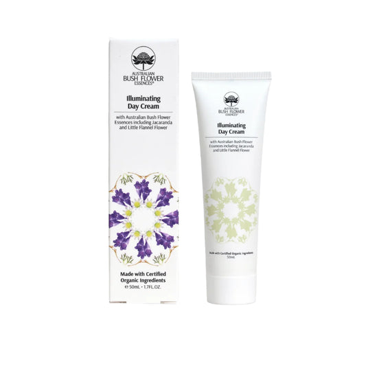 Australian Bush Flower Essences - Illuminating Day Cream 50ml - Certified Organic