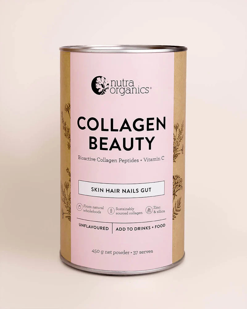 Nutra Organics - Collagen Beauty Unflavoured 450g Skin, Hair, Nails + Gut