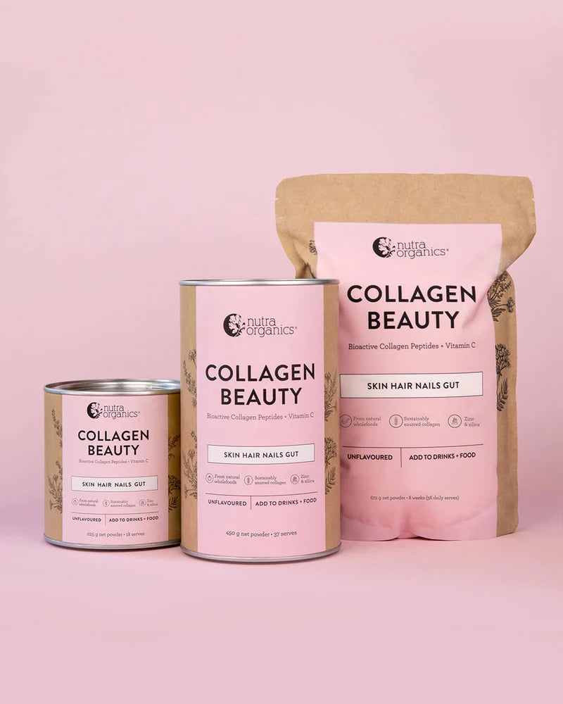Nutra Organics - Collagen Beauty Unflavoured 450g Skin, Hair, Nails + Gut