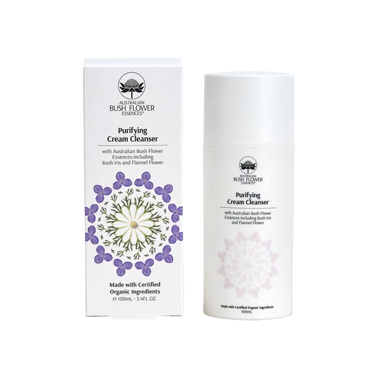 Australian Bush Flower Essences - Purifying Cream Cleanser 100ml - Certified Organic