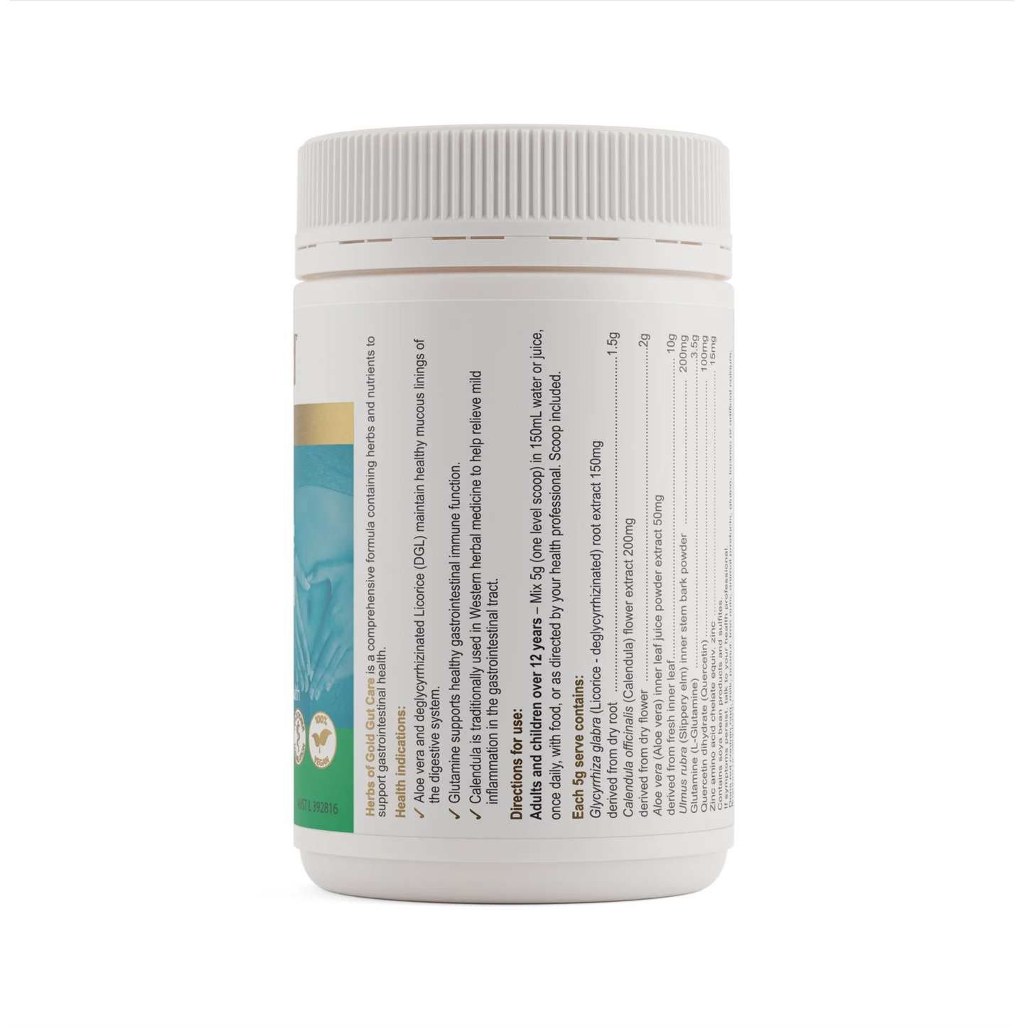 Herbs of Gold - Gut Care Vanilla 150g