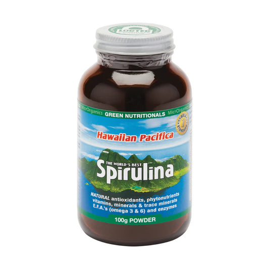 Green Nutritionals Hawaiian Pacifica Spirulina Powder 100g